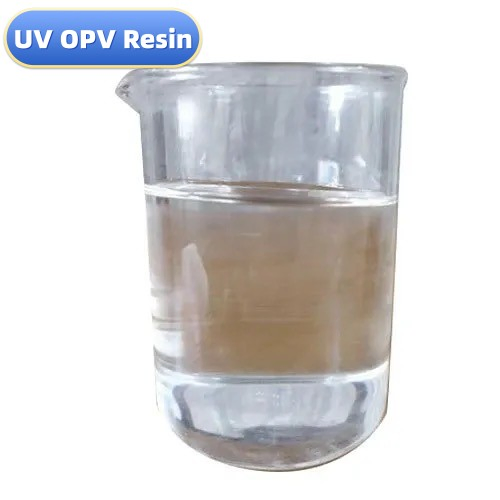 Good Flexibility Low Yellowing UV Epoxy Resin for UV Overprint Varnish