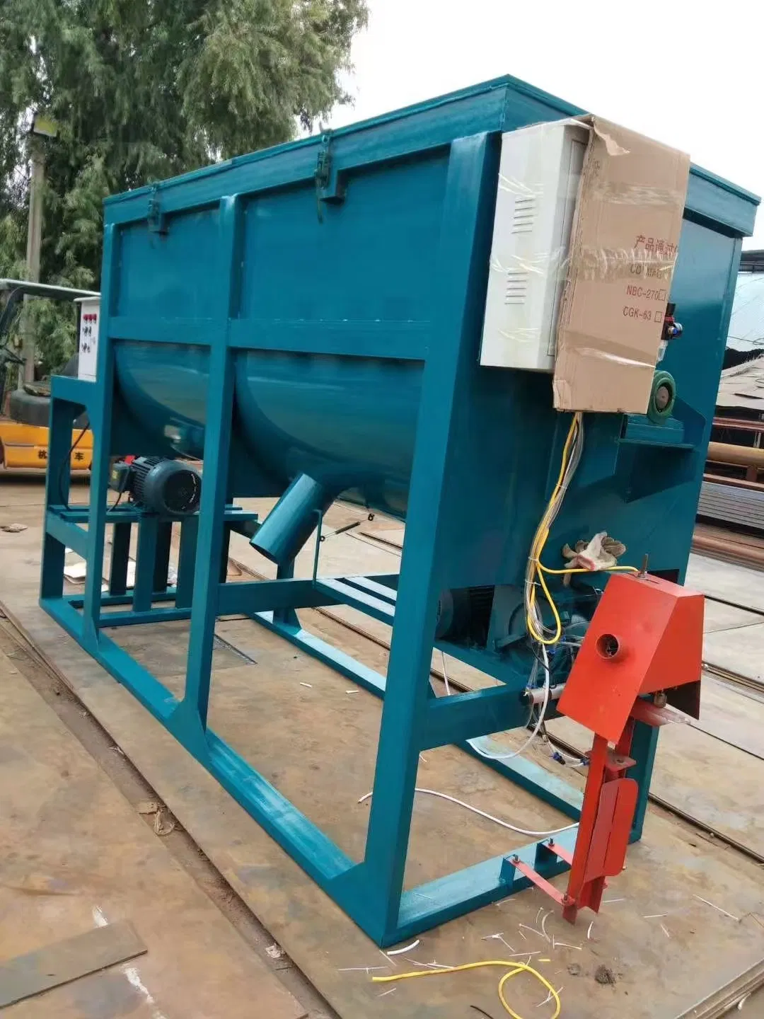 Factory Manufacturer 1-5t/H Ceramic Tile Adhesive Simple Dry Powder Production Line Dry Mix Mortar Tile Glue Manufacturing Equipment