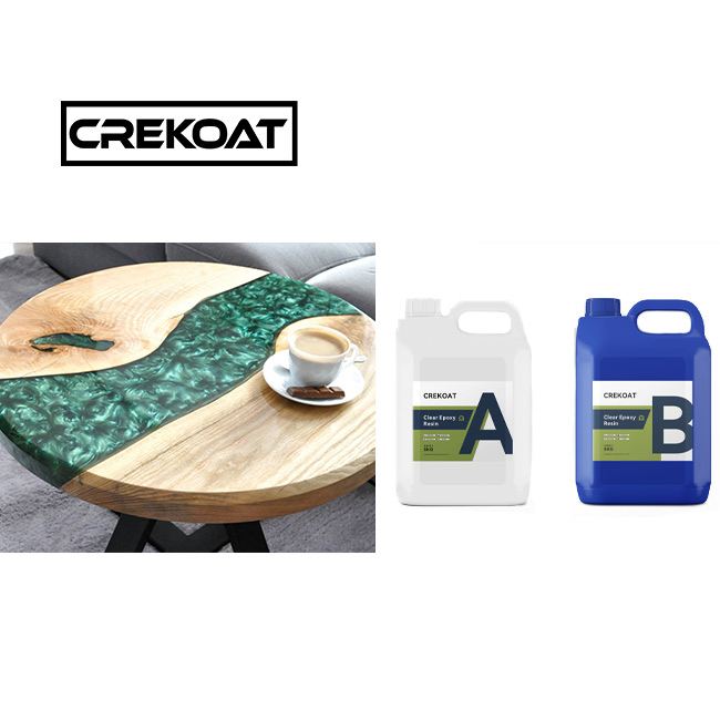 Non Yellowing Deep Pour Low Viscosity Crystal Clear Epoxy Resin for River Table Casting Art Jewelry Crafts