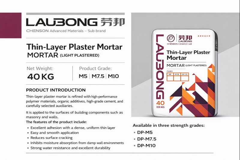 GB/T Certified Lightweight Dry-Mixed Cement Mortar for Residential Construction Material
