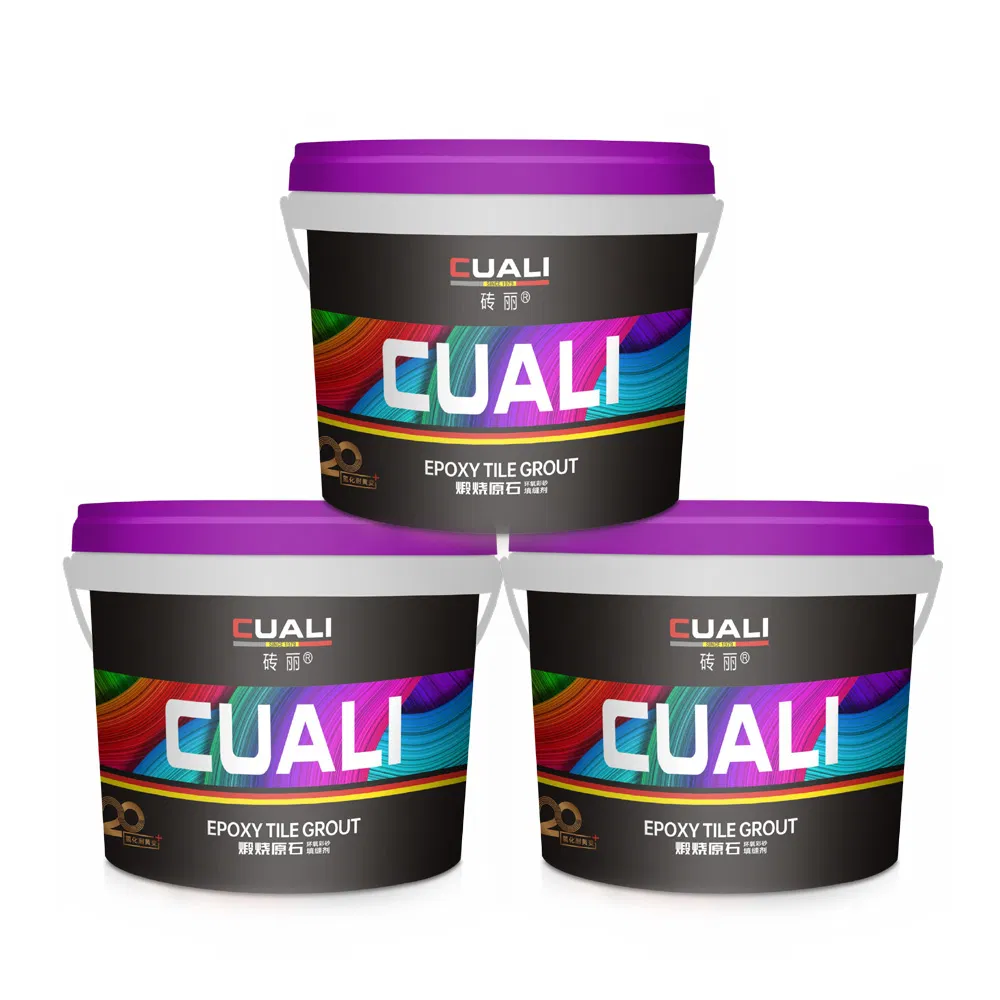 New Technology Waterproof Non-Shrinkable &amp; Anti-Yellowing Epoxy Tile Grout for Mosaic Swimming Pools Gaps Grouting