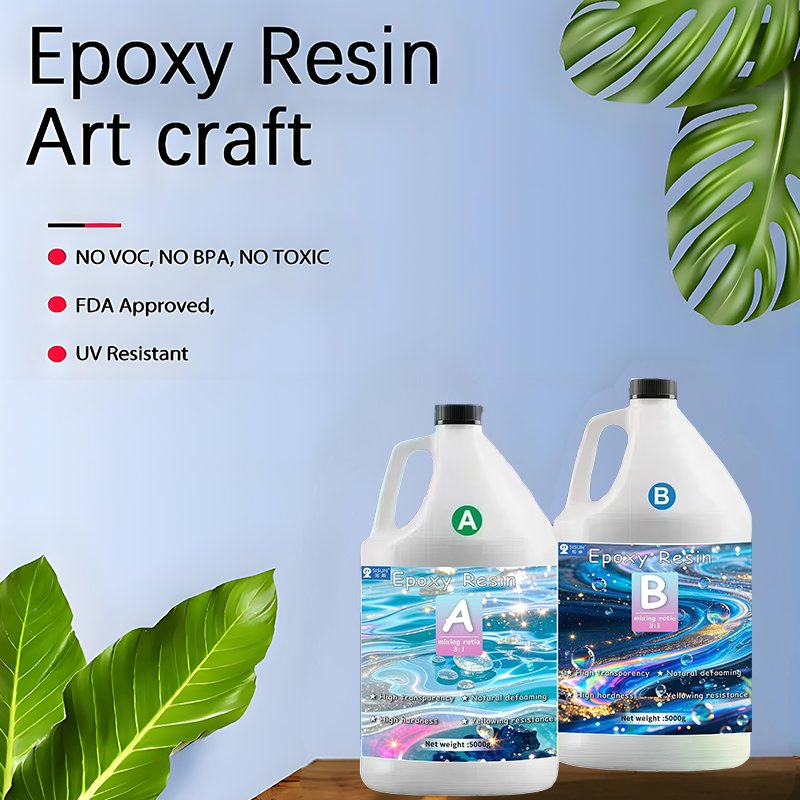 Liquid Epoxy Resin Clear Transparent Epoxy Resin Table