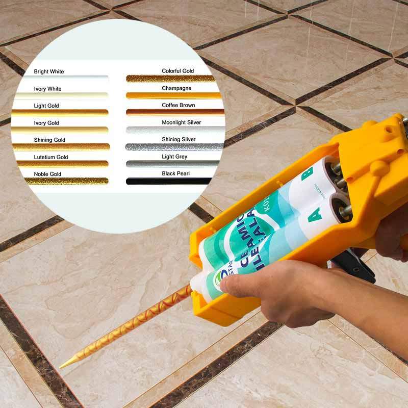 Free Samples Antimould Glitter Color Non Shrink Cement Grout for Interior Decoration