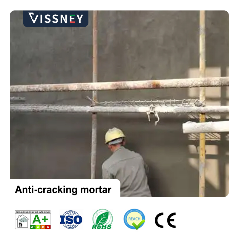 Vissney Advanced Anti Crack Mortar for Effective Repair of Deteriorated Concrete and Masonry Walls