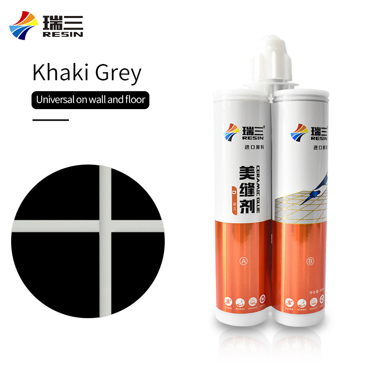 Bathroom Non Shrink Epoxy Resin Colored Marble Ceramic Tile Floor Joint Gap Filling Adhesive Grout