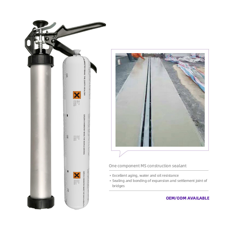 Solvent Free One Component Ms Polymer Sealant Precast Concrete Caulk