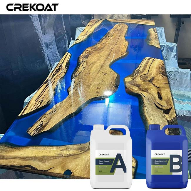 UV Resistant Clear Liquid Pure Epoxy Resin for Floor Art Molds Tables