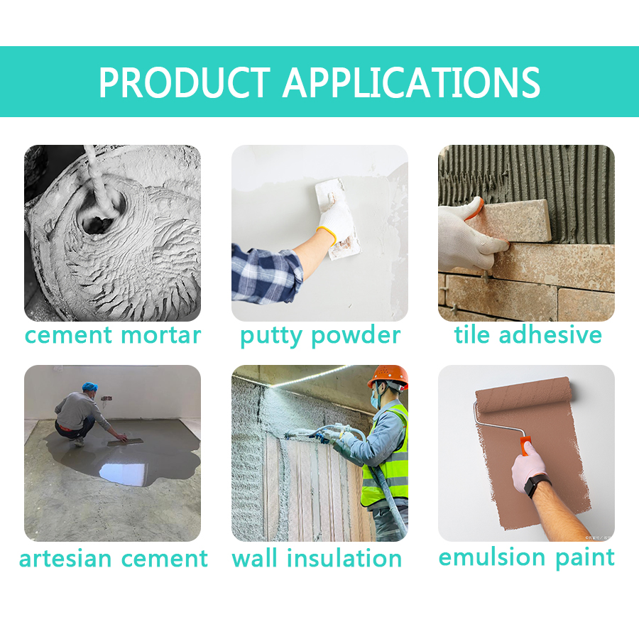 Factory Price Redispersible Polymer Powder Rdp Vae Powder for Tile Renovation Interface Agent