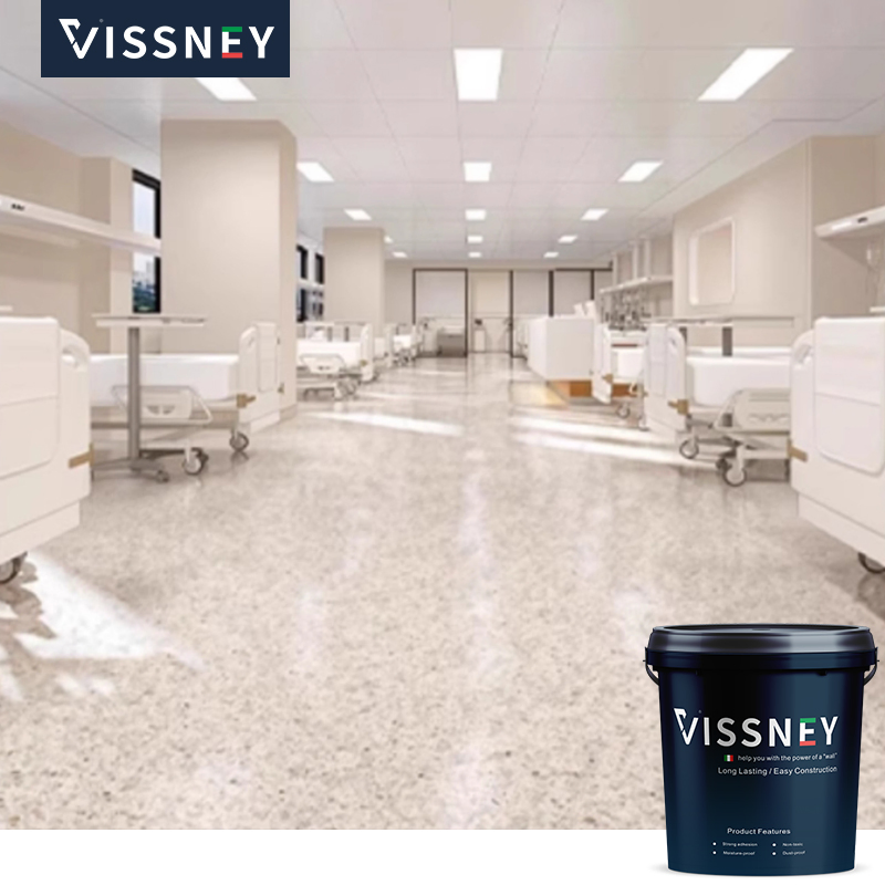 Heavy-Duty Epoxy Resin Epoxy Floor Coating Self Leveling Flooring Anti-Slip Smooth Finish Anti-Slip