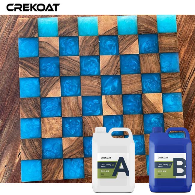 No Bubbles No Yellowing 1 Gallon Deep Cast Resin for Table Artworks