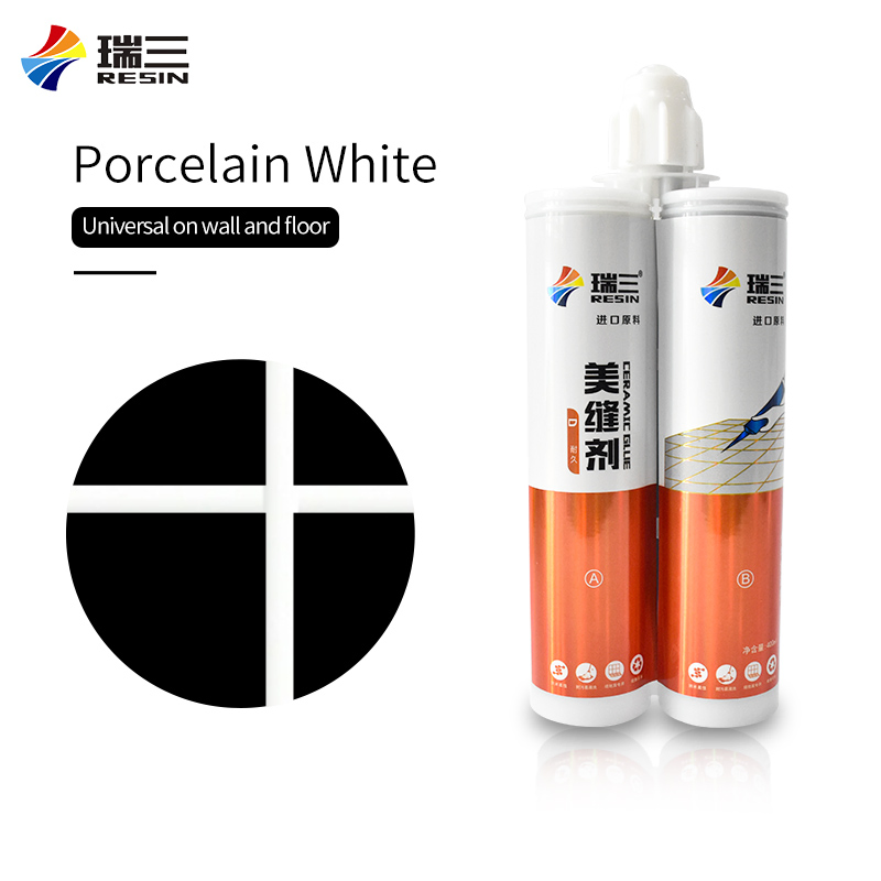 Bathroom Non Shrink Epoxy Resin Colored Marble Ceramic Tile Floor Joint Gap Filling Adhesive Grout