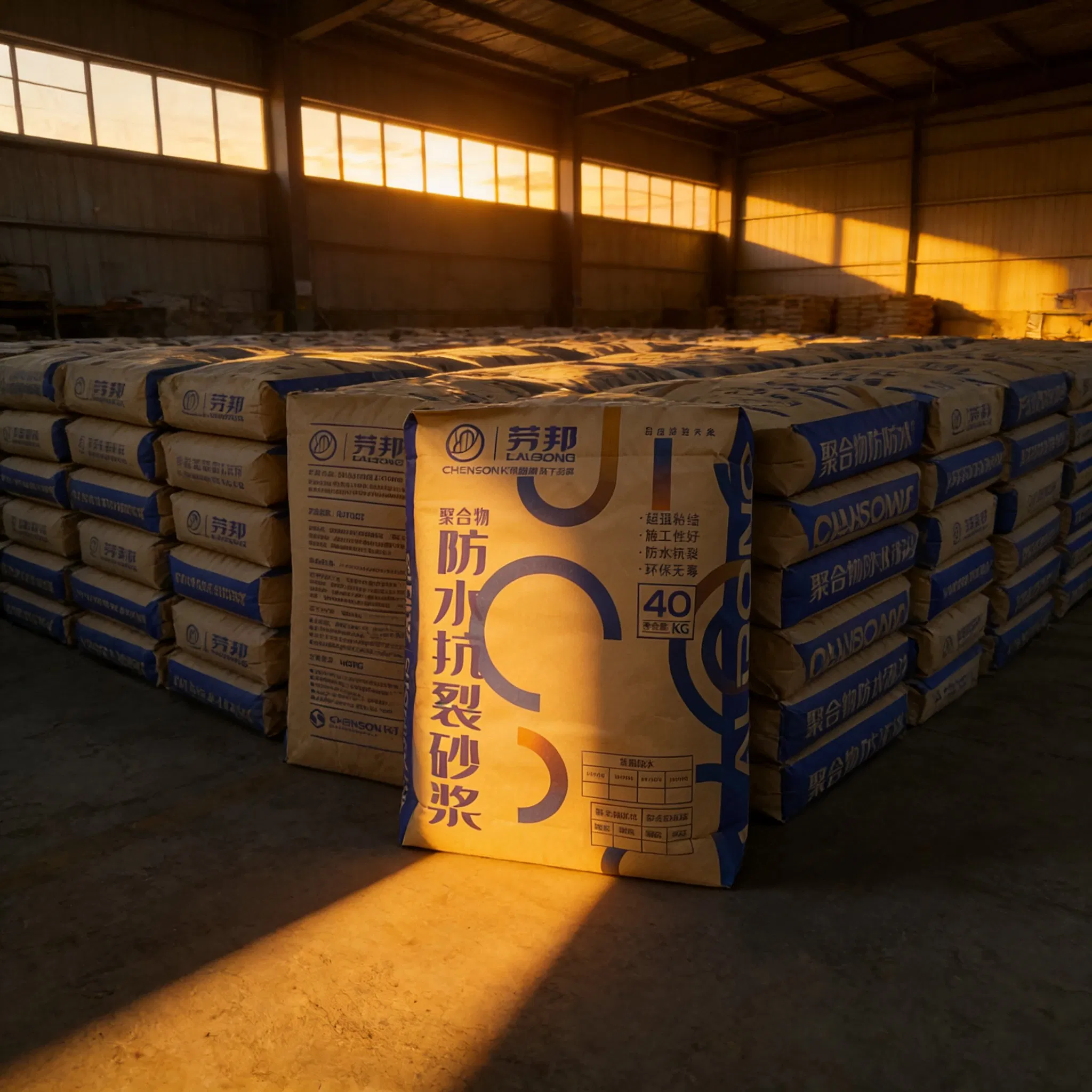 High-Bond Thin Bed Mortar for Crack Prevention in Plastering