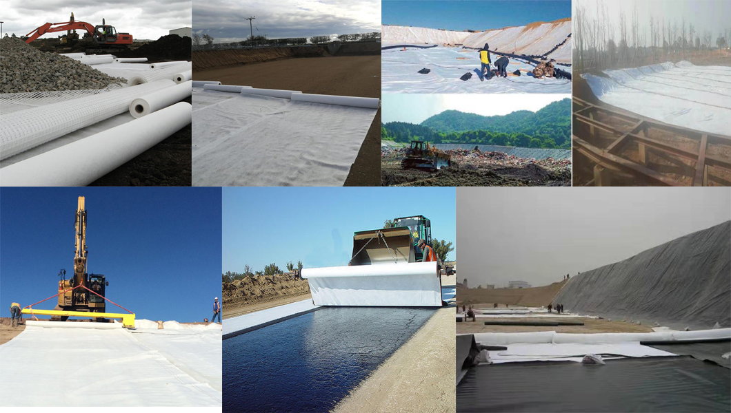 Versatile Black and White Nonwoven Geotextile for Construction