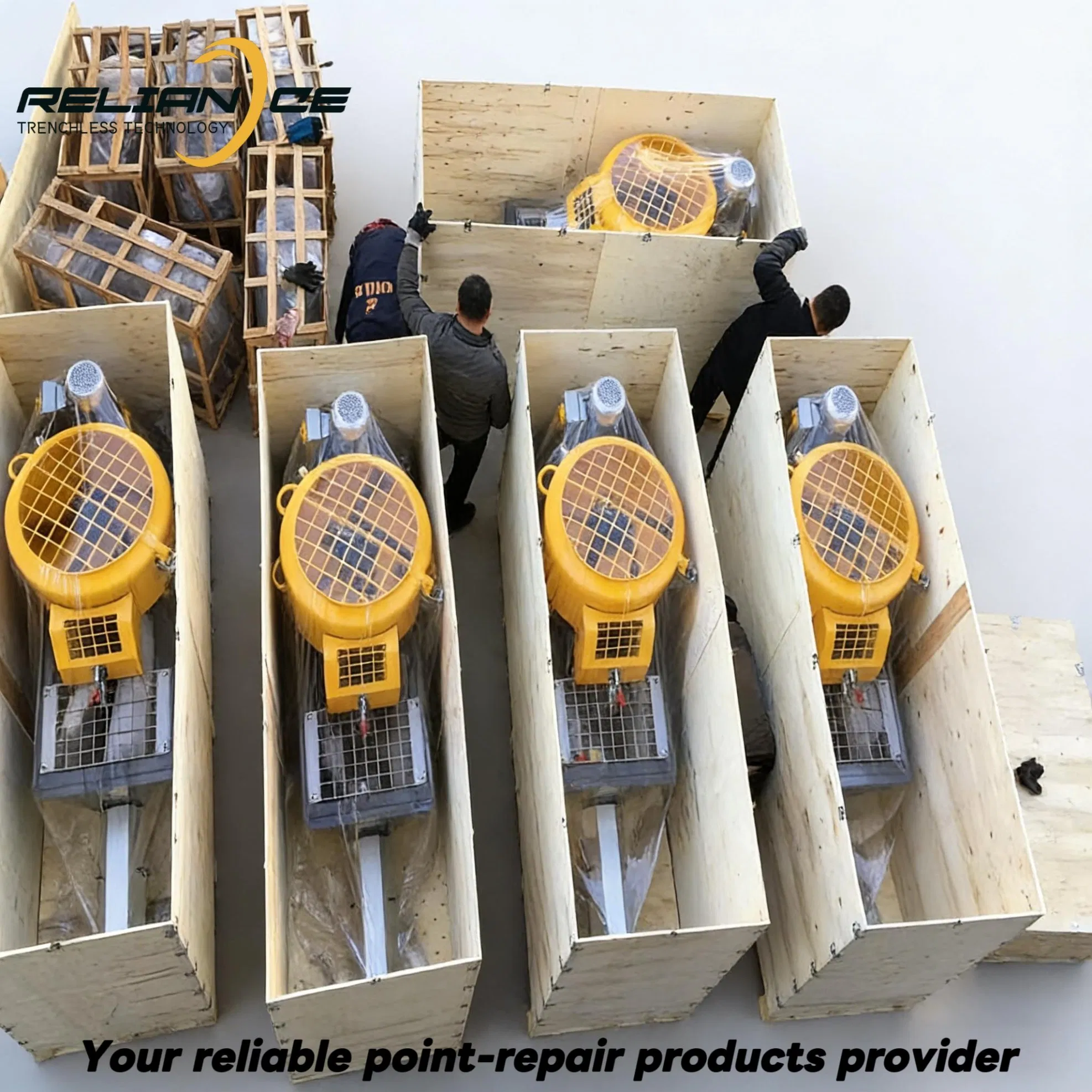 Trenchless Mortar Spraying Equipment for Structural Rehabilitation and Reinforcement