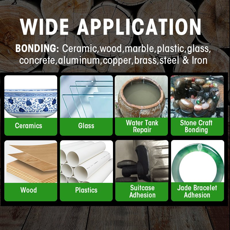 Henkseal® Versatile Plastic Epoxy Adhesive for Crafts, Repairs, and Projects Black+White 14ml