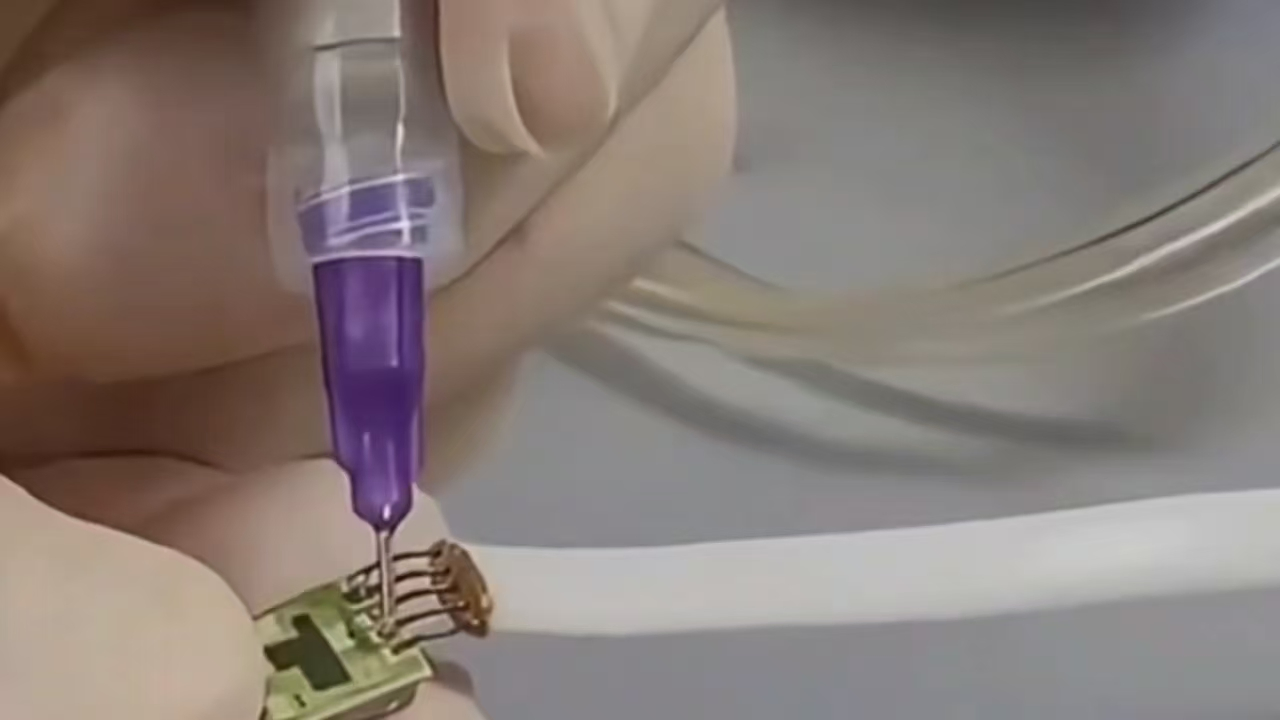 High Strength Silver Conductive Epoxy Resin Adhesive for Electronic Components Bonding