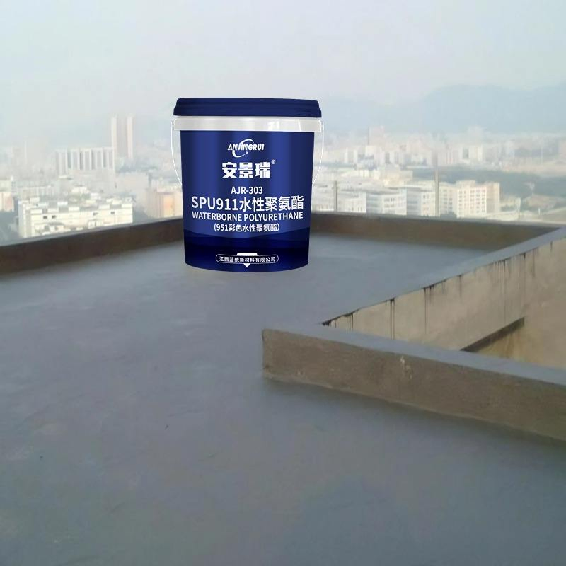 Concrete Waterproof Coating, Building Repair, Roof and Wall, Water-Based Polyurethane Waterproof Coating