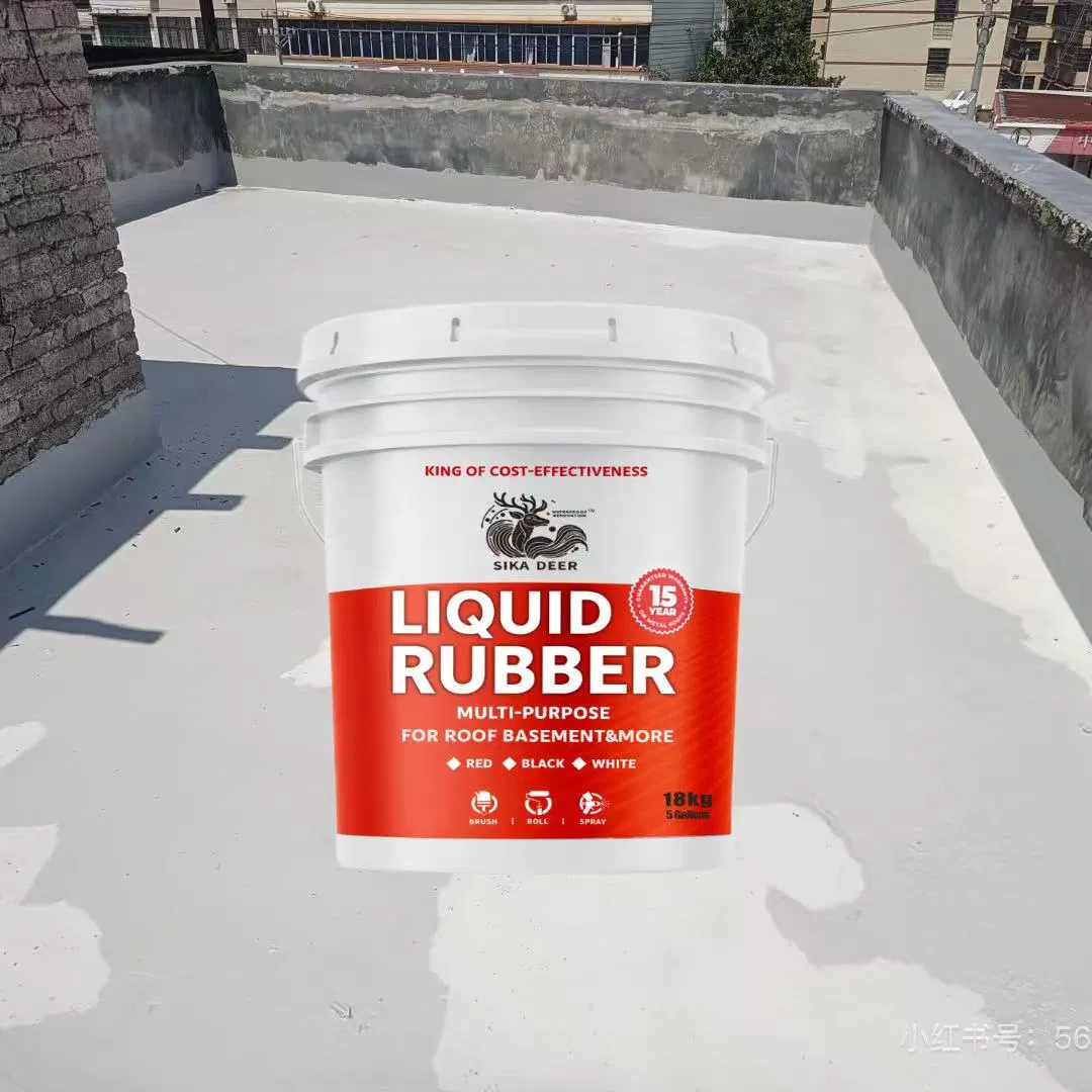 Flexible Liquid Rubber Coating for Superior Crack Resistance