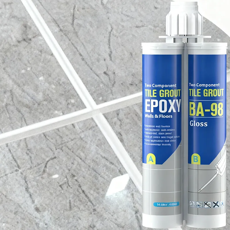 Non Shrink Elastic UV Resistant Colored Tile Grout