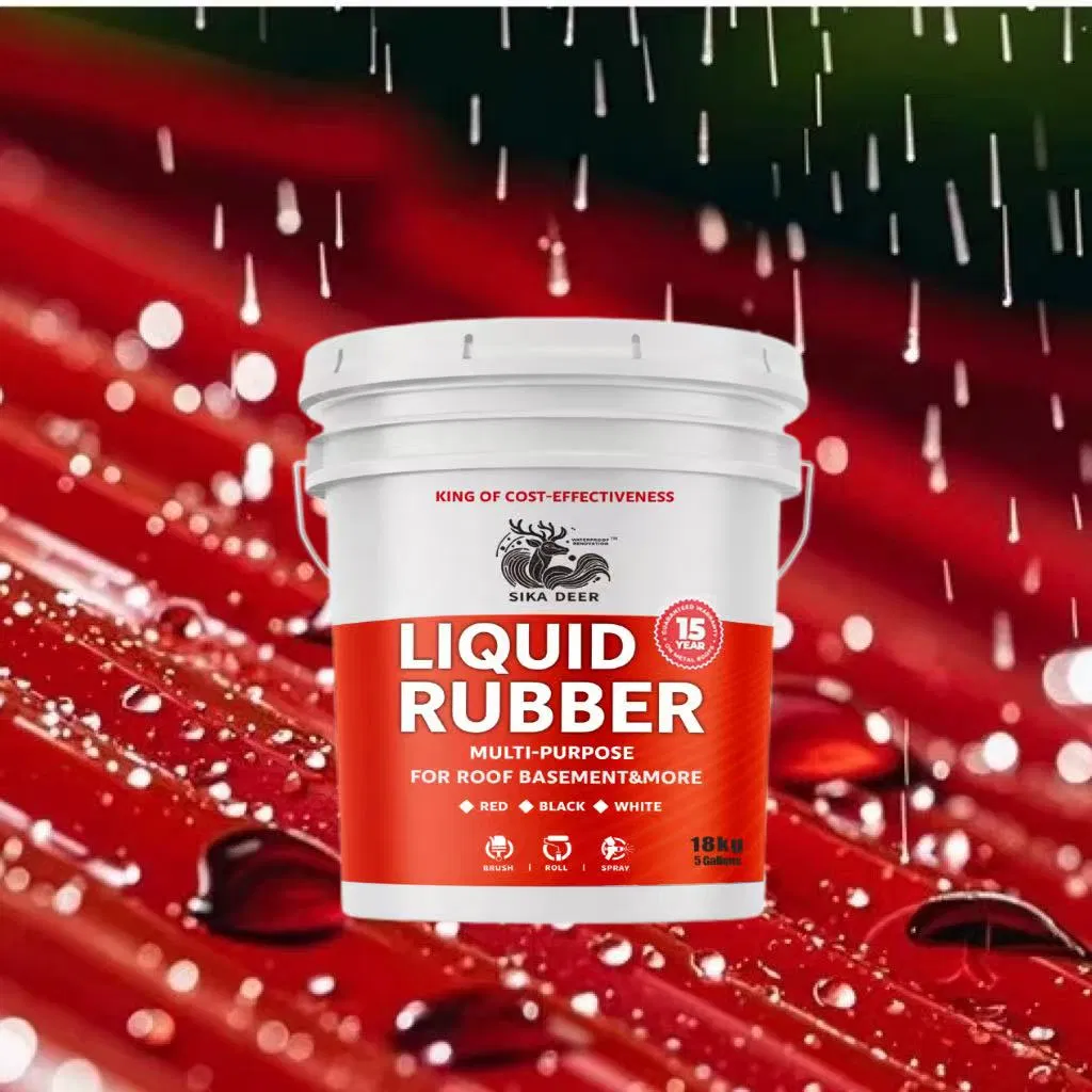 Flexible Liquid Rubber Coating for Superior Crack Resistance