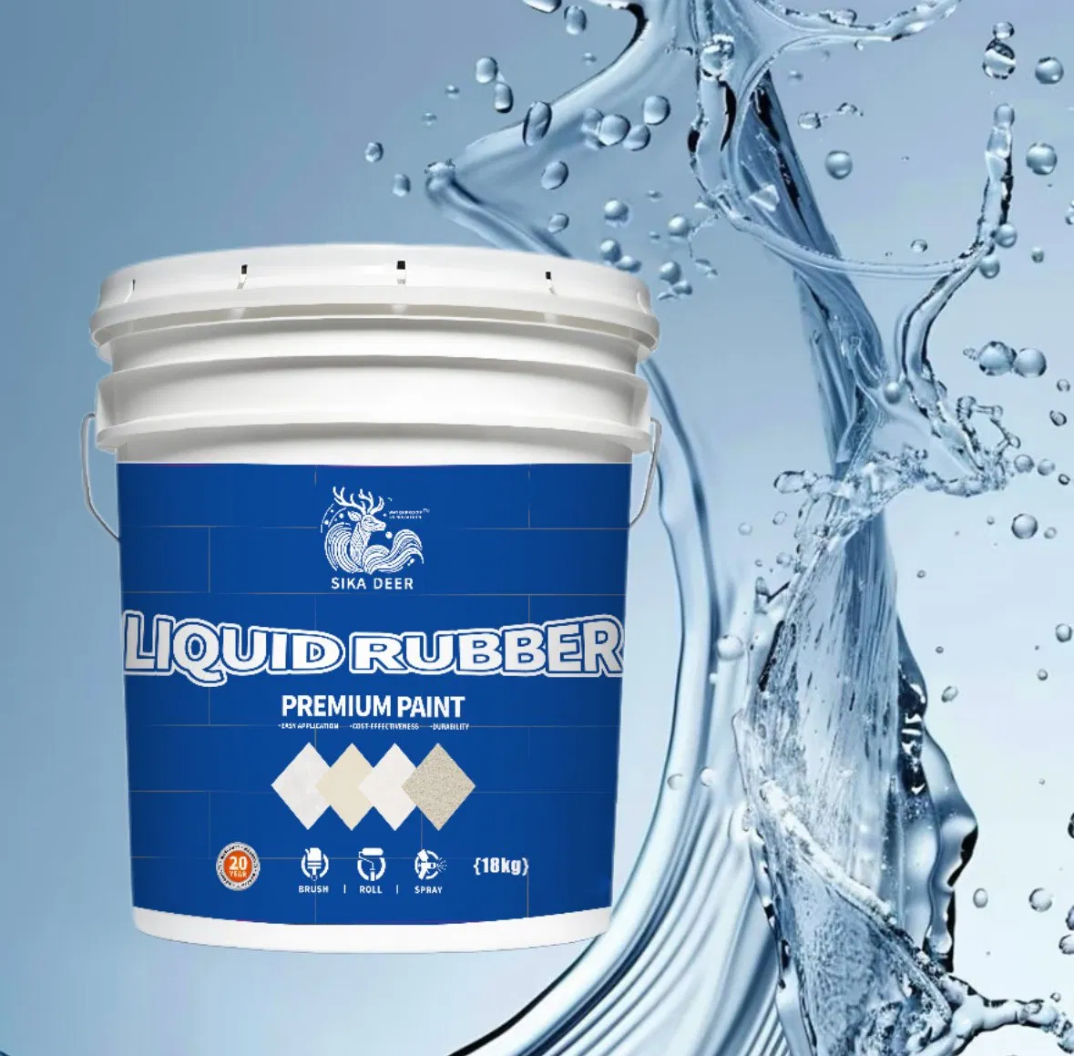 Self-Adhesive Liquid Rubber Waterproof Coating Sheet