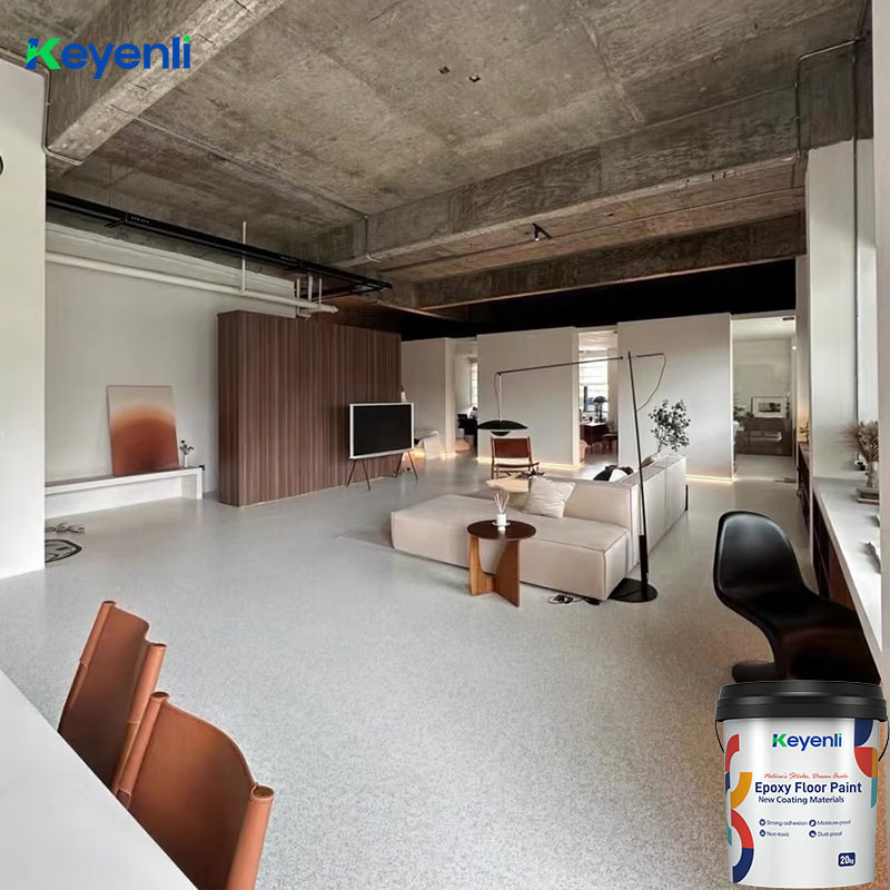 High Gloss Marble Finish Epoxy Floor Coating 27lt Heavy Duty