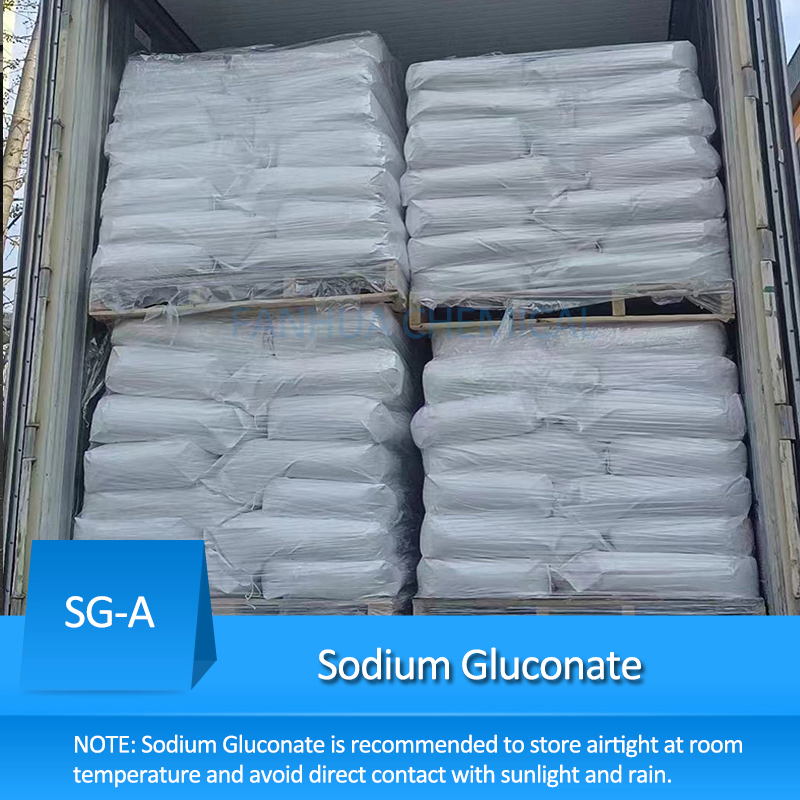 Sodium Gluconate Retarder for on-Site Concrete Pouring Mortar Plastering