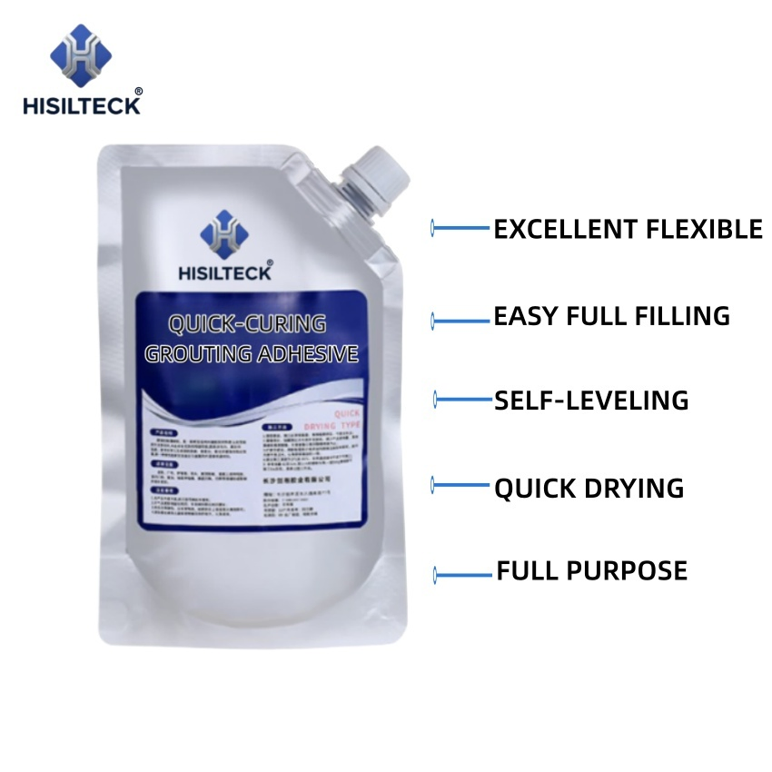 Waterproofing Concrete Crack Filler Quick-Curing Ms Silicone Liquid Grouting Compound Repair Adheisve Sealant for Road, Square, Wall, Roof etc