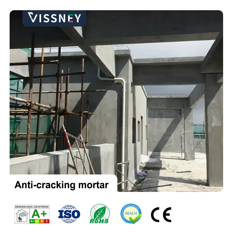 Vissney Advanced Anti Crack Mortar for Professional Repair of Cracked Walls and Flooring Systems