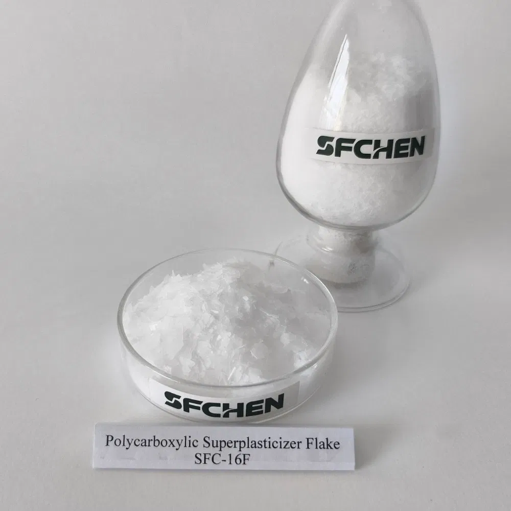 Sfc-16f Water Reducing and Slump Retaining PCE Flake Polycarboxylic Acid Concrete Admixture