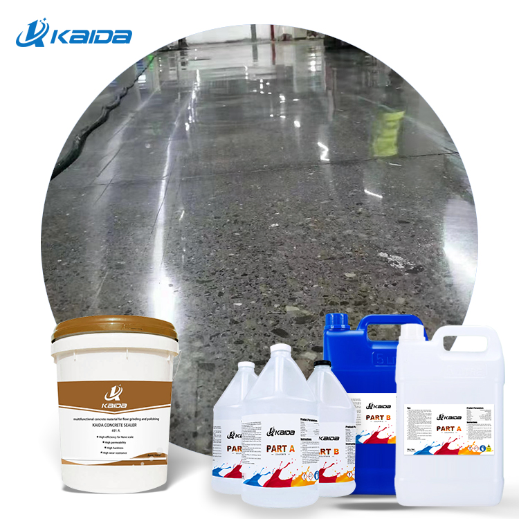 Mixing Ratio 2: 1 Clear Epoxy Sealing Primer for Garage, Warehouse, Factory Workshop Concrete Floor