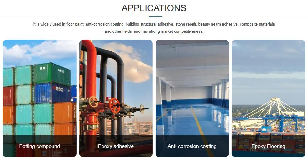 Epoxy Hardener Epoxy Curing Agent Hw-811 for Stone Metal Ceramics Wood Bonding Adhesive