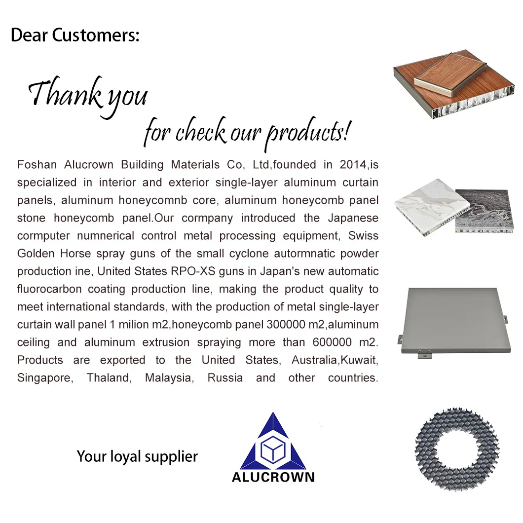 Aluminum Honeycomb Core