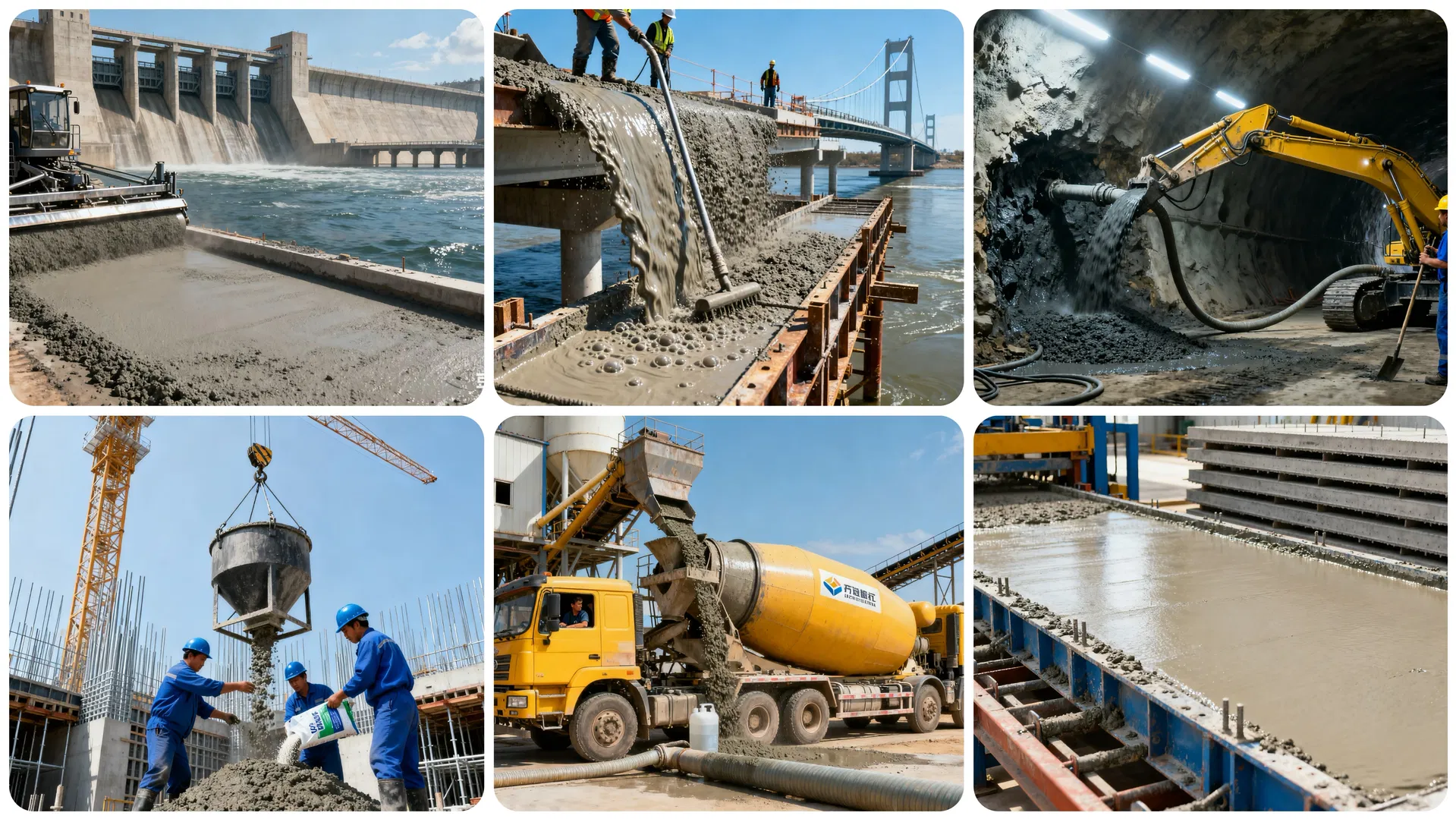 Application of Water Reducing Agent