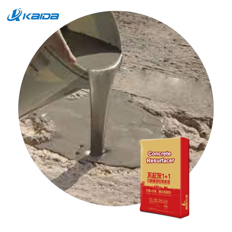 Factory Direct High Performance Concrete Resurfacer Concrete Cement Patch Material Garage Concrete Floor Resurfacing Repair