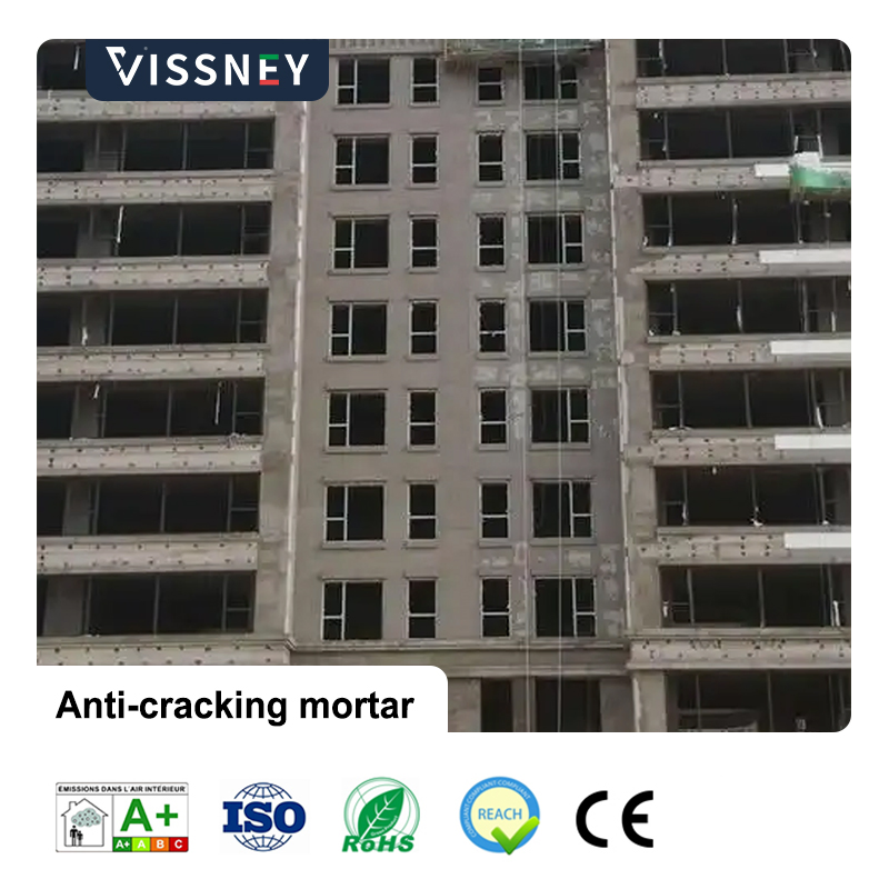 Vissney High Quality Anti Crack Mortar for Expert Repair and Restoration of Damaged Structures
