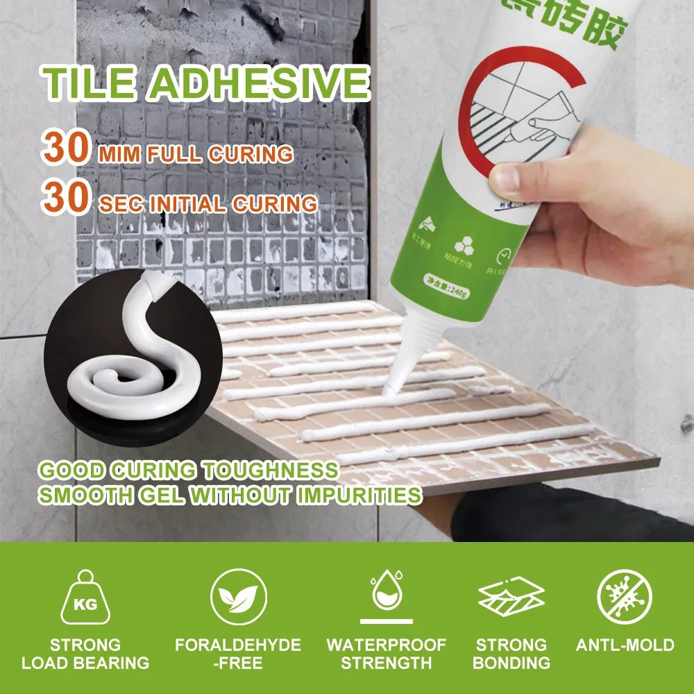 Rapid-Cure Tile Adhesive – Ready for Grouting in Just 2 Hours