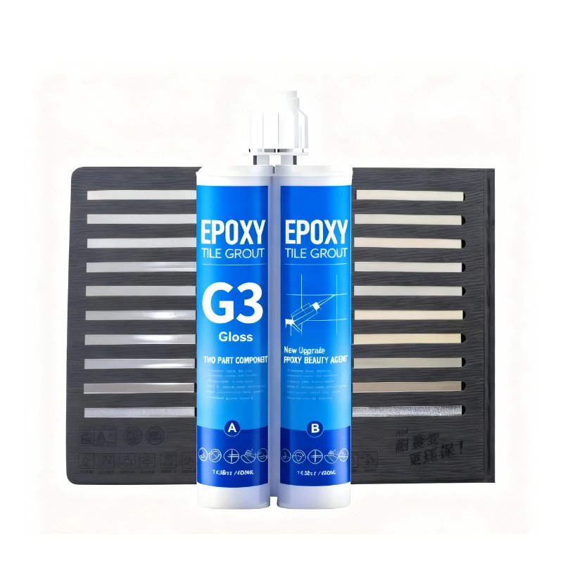 Non-Shrink High Adhesion Fast Curing Durable Foyer Grout Repair Kit Epoxy Grout Ceramic Tile Joint