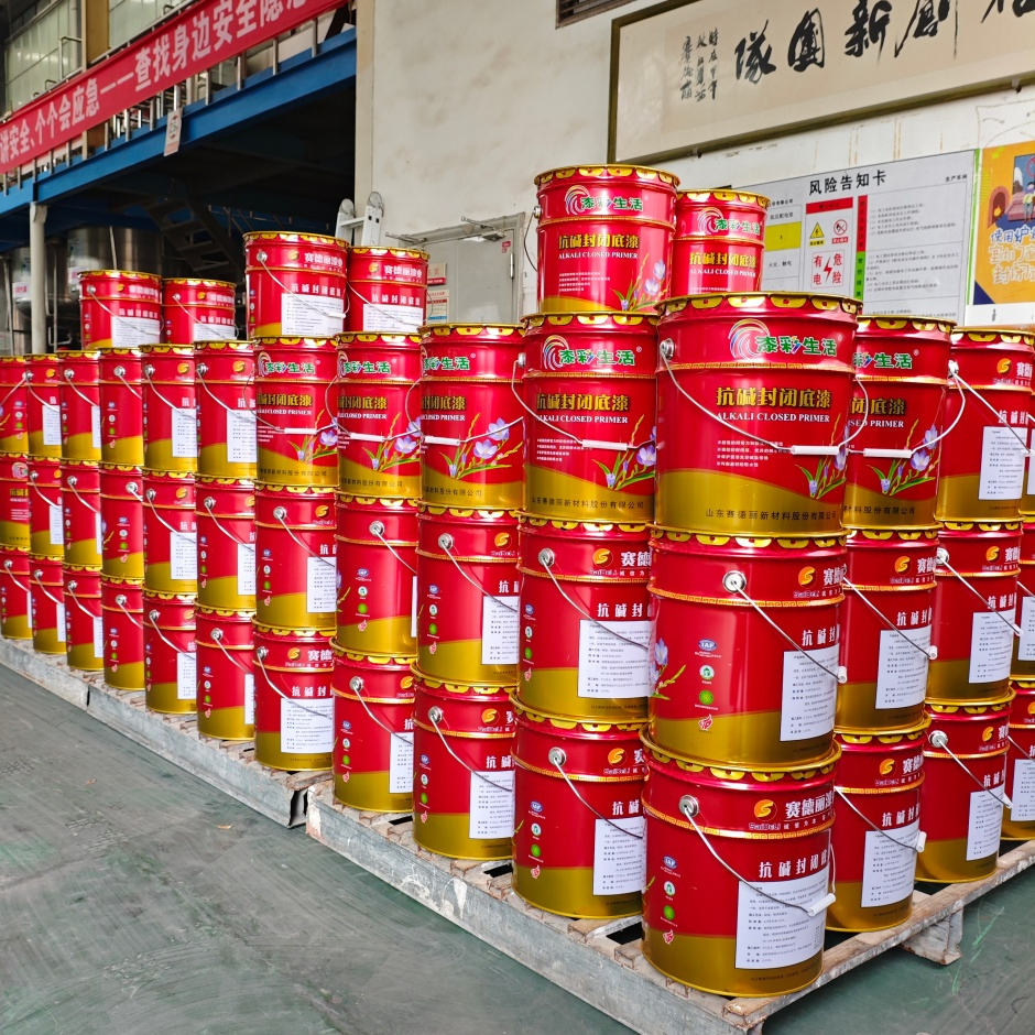 Large Inventory Scratch Resistant Polymer Acrylic Latex Paint for Building Coating