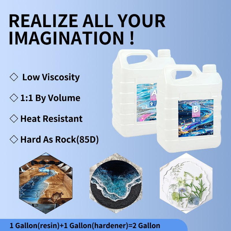 Liquid Epoxy Resin Clear Transparent Epoxy Resin Table