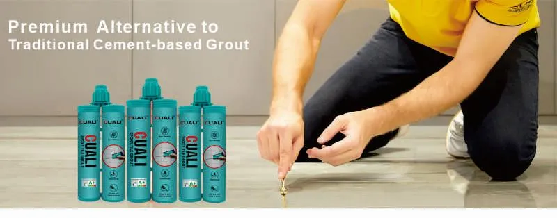 Epoxy Tile Grout Display