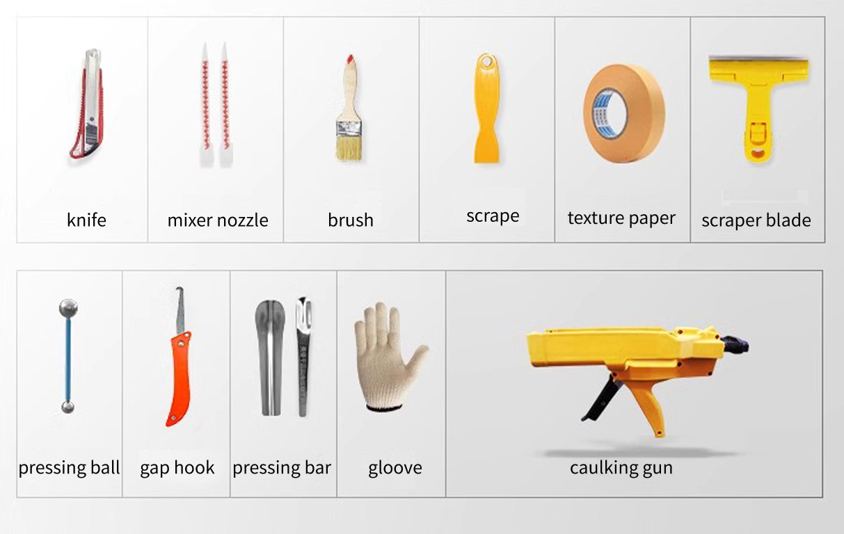 Wear Resistant Anti-Deformation Quick Curing Stain Resistant Non-Shrink Easy Maintenance Epoxy Grout