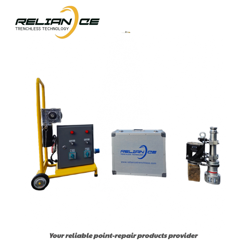 Trenchless Mortar Spraying Equipment for Structural Rehabilitation and Reinforcement