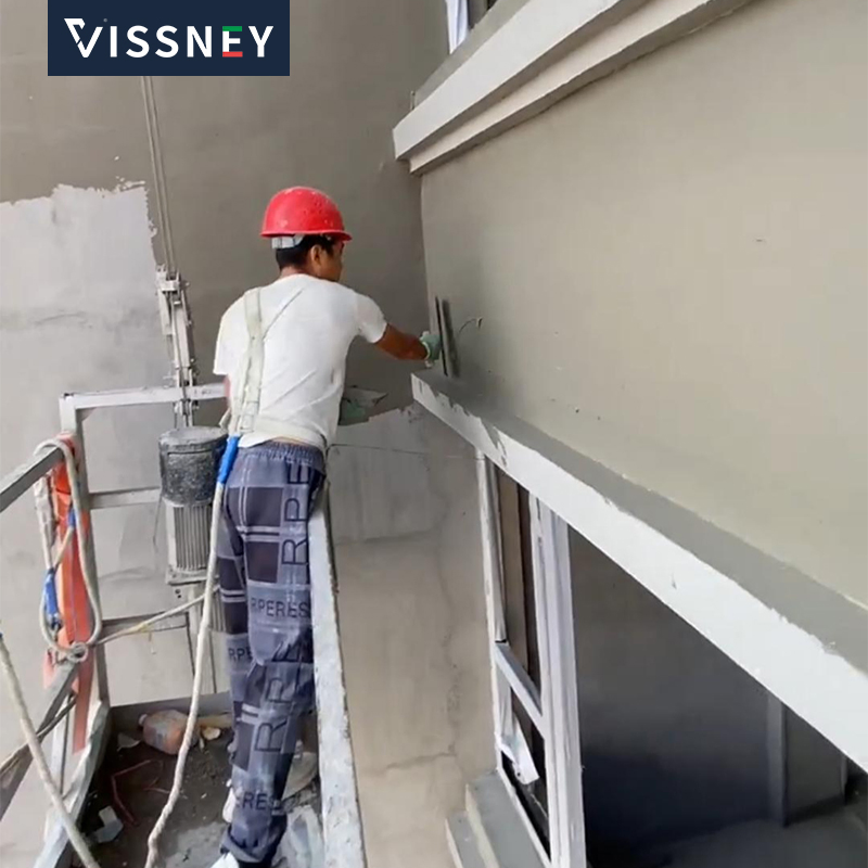 Vissney Advanced Anti Crack Mortar for Seamless Repair of Interior and Exterior Surfaces