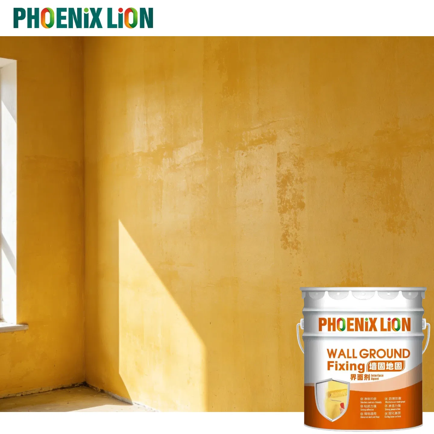 Phoenix Lion Wall Interface Agent, 16 5kg Specification, Dongguan Guangdong Origin