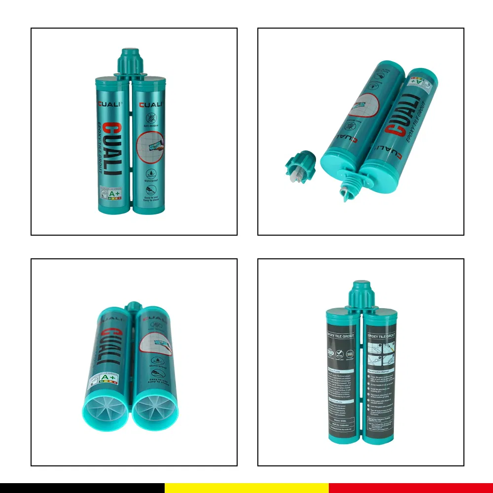 Non Shrink Two Parts Cartridge Construction Epoxy Tile Grout