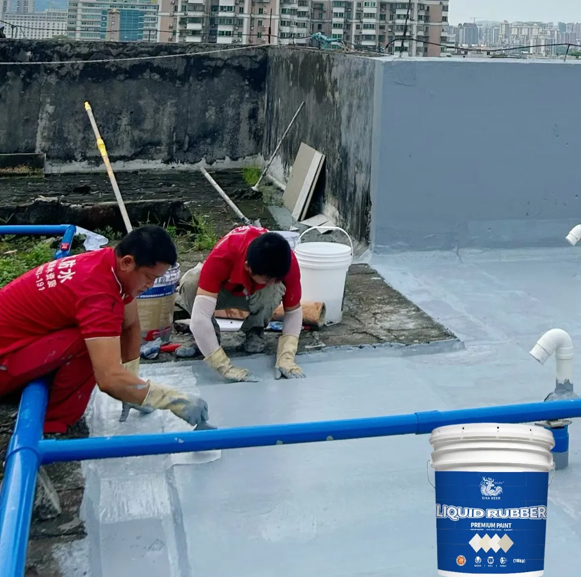 Self-Adhesive Liquid Rubber Waterproof Coating Sheet