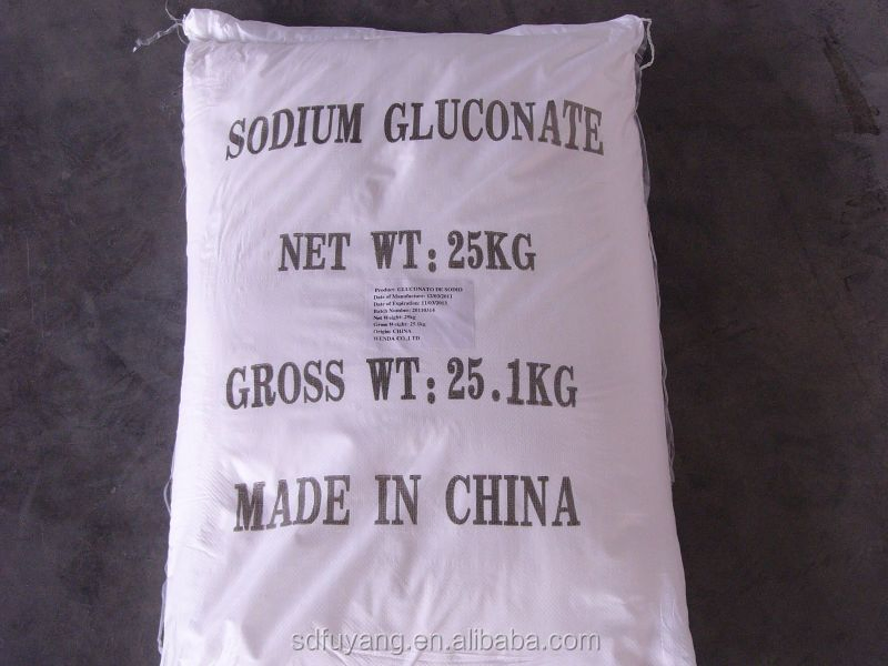 Fuyang Factory Sodium Gluconate Retarding Retarder for Concrete Admixture CAS No 527-07-1