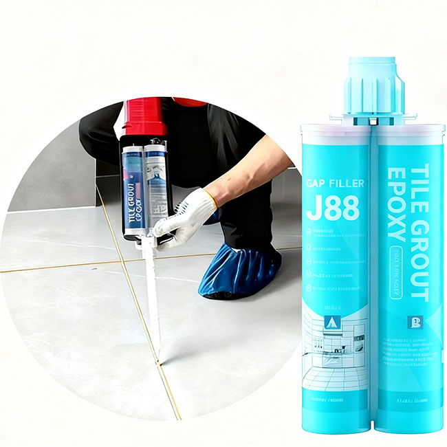 Floor High Strength Non Shrink Durable Long Lasting Dark Grey White Ceramic Grout