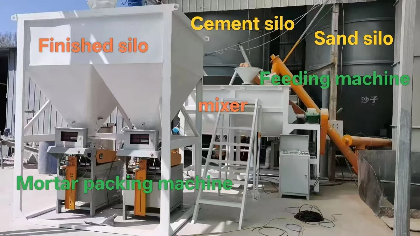 Small Dry Mortar Plant Equipment